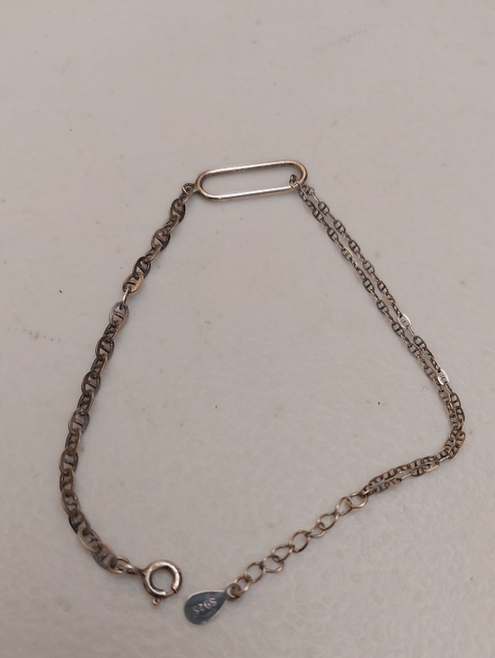 Jewelry - Sterling Silver Mariner Link Bracelet 7 Inches Long